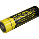 Nitecore NL1410 14500 1000mAh 3.7V Protected Lithium Ion (Li-ion) Button Top Battery