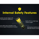 Nitecore NL1410 14500 1000mAh 3.7V Protected Lithium Ion (Li-ion) Button Top Battery