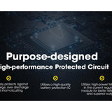 Nitecore NL1410 14500 1000mAh 3.7V Protected Lithium Ion (Li-ion) Button Top Battery