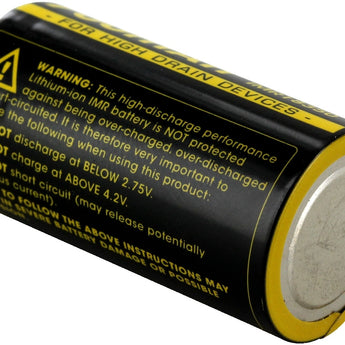 Nitecore NL18350A IMR 18350 700mAh 3.7V Unprotected High-Drain 7A Lithium Manganese (LiMn2O4) Flat Top Battery - Boxed