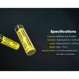 Nitecore NL1840HP Li-Ion Battery