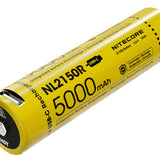 Nitecore NL2150HP High Performance 21700 5000mAh 3.6V 15A Protected Lithium Ion (Li-ion) Button Top Battery