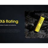 Nitecore NL2160HP 21700 6000mAh 3.6V Protected Lithium Ion (Li-ion) Button Top Battery