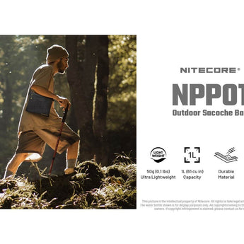 Nitecore NPP01 Outdoor Sacoche Bag - Large or Mini