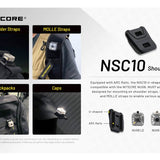 Nitecore NSC10 Clip for the NU06-LE, NU06-MI and NU07-LE