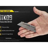 Nitecore NTK09 Titanium Utility EDC Knife