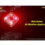 Nitecore NU05-V2 USB-C Rechargeable Headlamp Mate - 40 Lumens - Uses Built-in Li-ion Battery Pack - Light Only