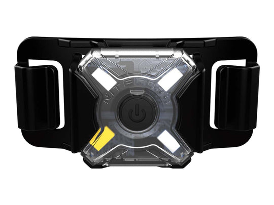 Nitecore NU05 LE Rechargeable Mini Signal Headlamp - Red, Green, Blue and White LEDs - Uses Built-In 120mAh Li-Ion Battery Pack