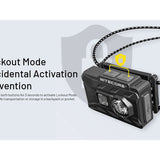 Nitecore NU20 Classic USB-C Rechargeable LED Headlamp - 360 Lumens - NiteLab UHE - Uses Built-in 500mAh Li-ion Battery Pack