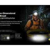 Nitecore NU27 USB-C Rechargeable LED Headlamp - 600 Lumens - MCT UHE - Uses Built-in 850mAh Li-ion Battery Pack - Shadow Black or Alpine White