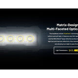 Nitecore NU27 USB-C Rechargeable LED Headlamp - 600 Lumens - MCT UHE - Uses Built-in 850mAh Li-ion Battery Pack - Shadow Black or Alpine White