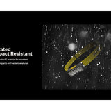 Nitecore NU27 USB-C Rechargeable LED Headlamp - 600 Lumens - MCT UHE - Uses Built-in 850mAh Li-ion Battery Pack - Shadow Black or Alpine White