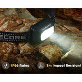Nitecore NU30 USB-C Rechargeable LED Headlamp - 500 Lumens - Uses Built-in 1500mAh Li-ion Battery Pack