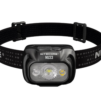 Nitecore NU33 USB-C Rechargeable LED Headlamp - 700 Lumens - Uses Built-in 2000mAh Li-ion battery Pack