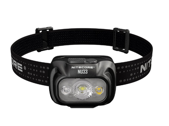 Nitecore NU33 USB-C Rechargeable LED Headlamp - 700 Lumens - Uses Built-in 2000mAh Li-ion battery Pack