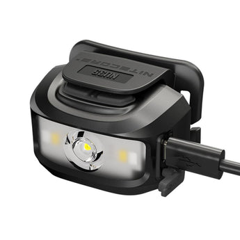 Nitecore NU35 Dual Power Hybrid USB-C Rechargeable LED Headlamp - 460 Lumens - Uses Built-In Li-ion Battery pack or 3 x AAA