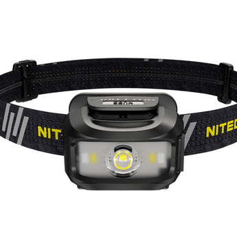 Nitecore NU35 Dual Power Hybrid USB-C Rechargeable LED Headlamp - 460 Lumens - Uses Built-In Li-ion Battery pack or 3 x AAA