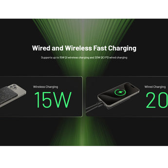 Nitecore NW5000 Carbon Fiber Magnetic Wireless 5000mAh Li-ion Power Bank