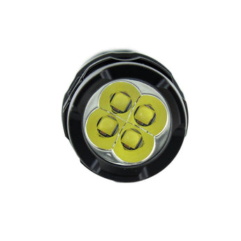 Nitecore P10iX USB-C Rechargeable LED Flashlight - 4000 Lumens - 4 x CREE XP-L2 V6 - Includes 1 x 21700 and NTH10 Holster