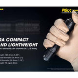 Nitecore P10iX USB-C Rechargeable LED Flashlight - 4000 Lumens - 4 x CREE XP-L2 V6 - Includes 1 x 21700 and NTH10 Holster