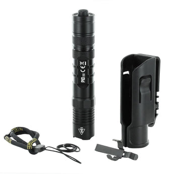 Nitecore P10 V2 Tactical LED Flashlight - CREE XP-L2 V6 - 1100 Lumens - Uses 1 x 18650 or 2 x CR123A