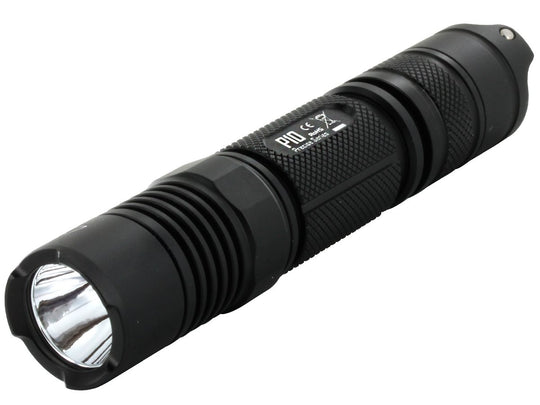 Nitecore P10 LED Flashlight - Angle Shot