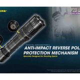 Nitecore P20i UV USB-C Rechargeable LED Flashlight - 1800 Lumens - Luminus SST-40-W - 320mW UV - Includes 1 x 21700 and NTH20 Holster