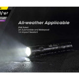 Nitecore P20 UV V2 Dual Output Tactical LED Flashlight - 1000 Lumens - 320mW UV Beam - CREE XP-L2 V6 - Uses 1 x 18650 or 2 x CR123A or 2 x RCR123A