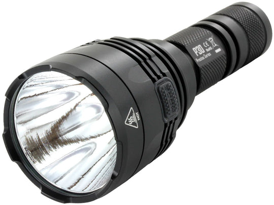 Nitecore Precise P30 Compact Long-Range Hunting Flashlight - CREE XP-L HI V3 - 1000 Lumens - Uses 1 x 18650 or 2 x CR123As - Bundle Available!