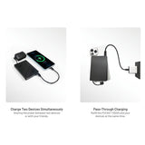 Nitecore POCKET10000 Carbon Fiber 10000mAh Li-ion Power Bank with Built-in USB-C Cable