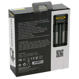Nitecore Q2 2-Bay Quick Charger for Li-Ion, IMR Batteries - Comes in a Variety of Colors