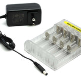 Nitecore Q4 4-Bay Quick Charger for Li-Ion, IMR Batteries - Comes in a Variety of Colors