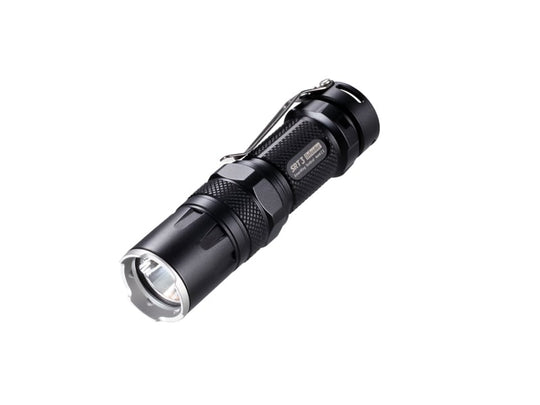 Nitecore SmartRing Tactical SRT 3 Defender Flashlight - CREE XM-L2 T6 White LED - Red, Green and Blue LEDs - 550 Lumens - Uses 1 x 14500, 1 x AA, 1 x CR123A or 1 x RCR123A