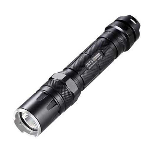 Nitecore SRT5 Detective LED Flashlight with CREE XM-L2 T6 LED - 750 Lumens runs on 2 x CR123A's or 1 x 18650 - Grey Finish