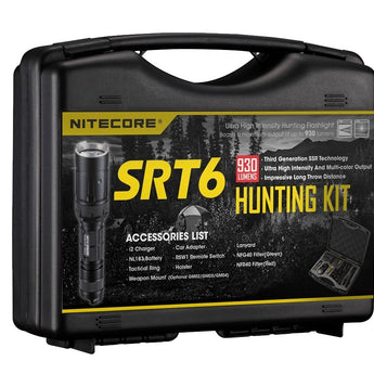 Nitecore SRT6 Night Hunting Kit - Closed Case