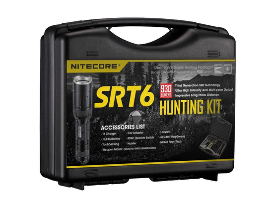 Nitecore SRT6 Night Hunting Kit - Closed Case