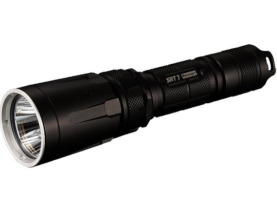 Nitecore SmartRing Tactical SRT 7 Revenger Flashlight - CREE XM-L2 T6 White LED - Red, Green and Blue LEDs - 960 Lumens - Uses 1 x 18650, 2 x 16340s or 2 x CR123As