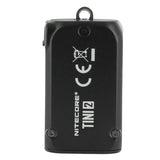 Nitecore TINI-2 Dual-Core USB-C Rechargeable LED Keychain Flashlight - 500 Lumens - 2 x OSRAM P8 - Uses Built-In 280mAh Li-ion Battery Pack - Aluminum Alloy, Stainless Steel, or Titanium - Black or Gray