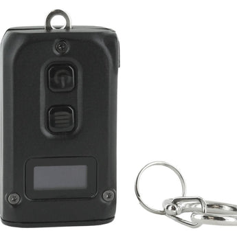 Nitecore TINI-2 Dual-Core USB-C Rechargeable LED Keychain Flashlight - 500 Lumens - 2 x OSRAM P8 - Uses Built-In 280mAh Li-ion Battery Pack - Aluminum Alloy, Stainless Steel, or Titanium - Black or Gray