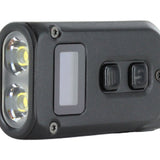 Nitecore TINI-2 Dual-Core USB-C Rechargeable LED Keychain Flashlight - 500 Lumens - 2 x OSRAM P8 - Uses Built-In 280mAh Li-ion Battery Pack - Aluminum Alloy, Stainless Steel, or Titanium - Black or Gray