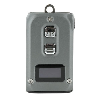 Nitecore TINI-2 Dual-Core USB-C Rechargeable LED Keychain Flashlight - 500 Lumens - 2 x OSRAM P8 - Uses Built-In 280mAh Li-ion Battery Pack - Aluminum Alloy, Stainless Steel, or Titanium - Black or Gray