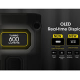 Nitecore TINI 3 USB-C Rechargeable LED Keylight - 600 Lumens - NiteLab MCT UHE - Uses Built-in 330mAh Li-ion Battery Pack - Black, Gray, or Orange