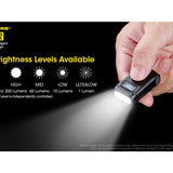 Nitecore TINI-2 Dual-Core USB-C Rechargeable LED Keychain Flashlight - 500 Lumens - 2 x OSRAM P8 - Uses Built-In 280mAh Li-ion Battery Pack - Aluminum Alloy, Stainless Steel, or Titanium - Black or Gray