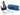 Nitecore TIP CRI (2017) USB Rechargeable Key Light - Nichia 219B LED - 240 Lumens - Includes 1 x Li-Ion Battery Pack - Blue