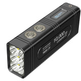 Nitecore TM10K LTP Low Temperature Resistant Tiny Monster Rechargeable LED Flashlight - 6 x CREE XHP35 HD - 10000 Lumens - Includes Built-In 4200mAh 3.7V Li-Ion Battery Pack