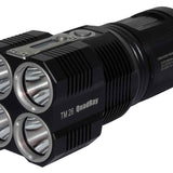 Nitecore Tiny Monster TM26 Quad Ray Flashlight - 4 x CREE XM-L2 LEDs - 4000 Lumens - Uses 4 x 18650s or 8 x CR123As