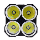 Nitecore Tiny Monster TM26 Quad Ray Flashlight - 4 x CREE XM-L2 LEDs - 4000 Lumens - Uses 4 x 18650s or 8 x CR123As