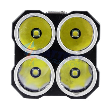 Nitecore Tiny Monster TM26 Quad Ray Flashlight - 4 x CREE XM-L2 LEDs - 4000 Lumens - Uses 4 x 18650s or 8 x CR123As