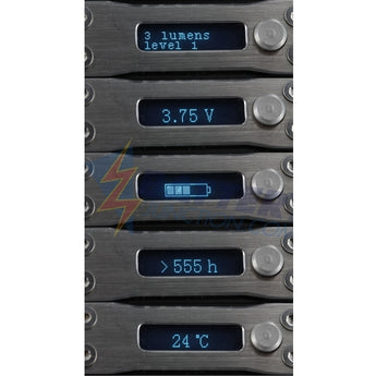 Nitecore Tiny Monster TM26 Quad Ray Flashlight - 4 x CREE XM-L2 LEDs - 4000 Lumens - Uses 4 x 18650s or 8 x CR123As