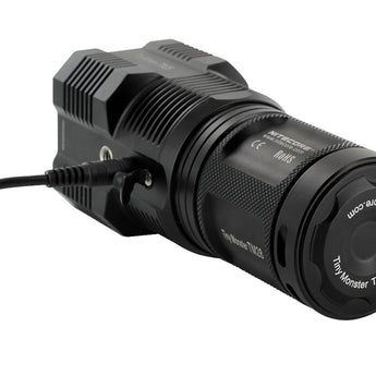 Nitecore Tiny Monster TM28 Flashlight Kit - 4 x CREE XHP35 HI LEDs - 6000 Lumens - Includes 4 x 3100mAh Nitecore IMR 18650s